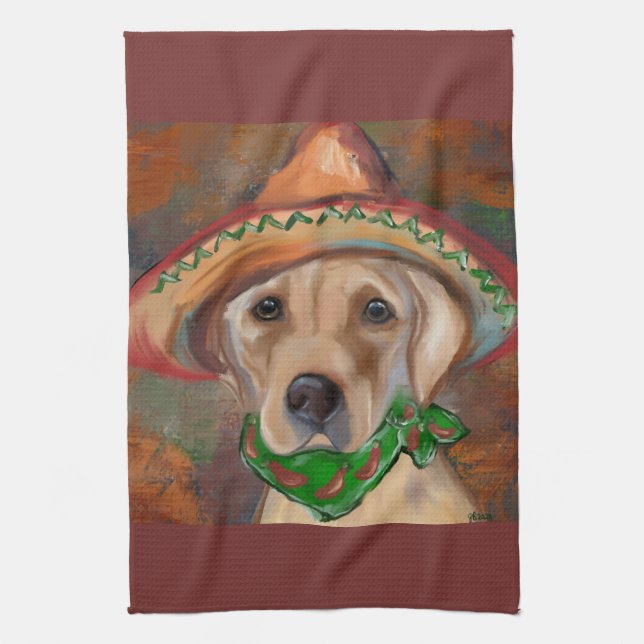 LINGE DE CUISINE LABRADOR RETRIEVER            (Vertical)
