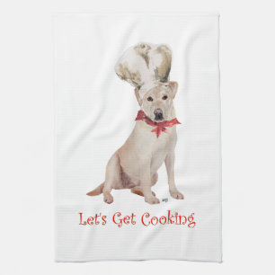 Linge De Cuisine Labrador Retriever Jaune Cuisine