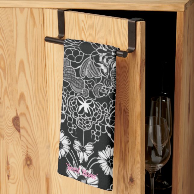 Linge De Cuisine Lace Floral Harmony (Pliage en tiers)
