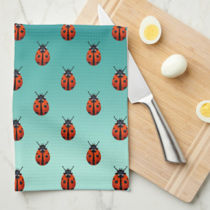 Linge De Cuisine Ladybugs