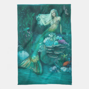 Linge De Cuisine Lagon de Mermaid