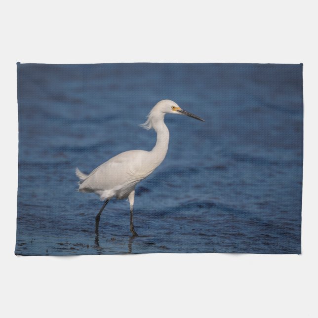 Linge De Cuisine L'Aigle neigeux sur North Beach (Horizontal)