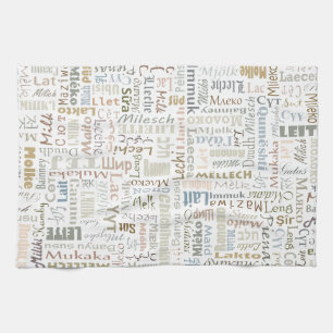 Linge De Cuisine Lait