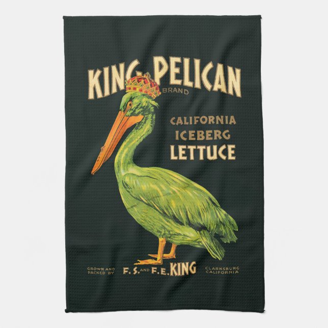 Linge De Cuisine Laitue iceberg King Pelican (Vertical)