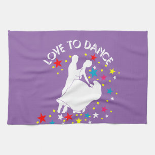 Linge De Cuisine L'amour pour la danse