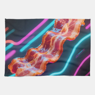 Linge De Cuisine Lanière de bacon cyber néon