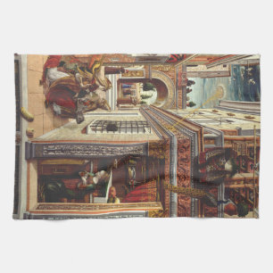Linge De Cuisine L'Annonciation, avec saint Emidius