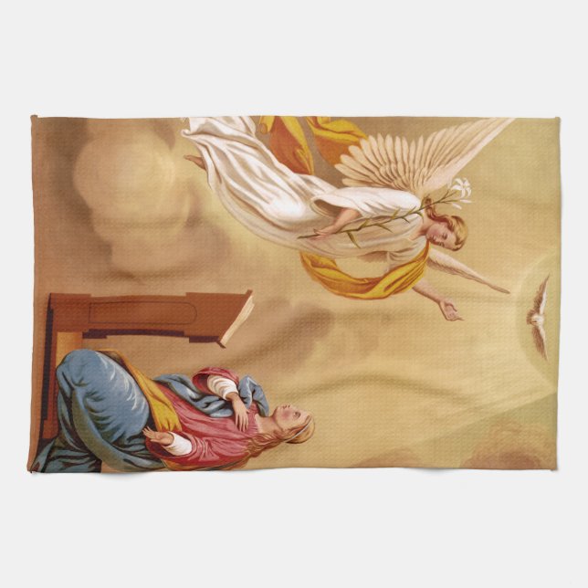 Linge De Cuisine L'Annonciation de la Vierge Marie (Horizontal)