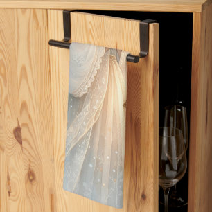 Linge De Cuisine Lanterne d'ange céleste d'hiver de réconfort
