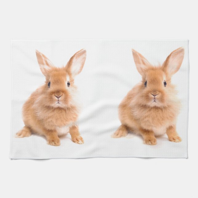 Linge De Cuisine Lapin (Horizontal)
