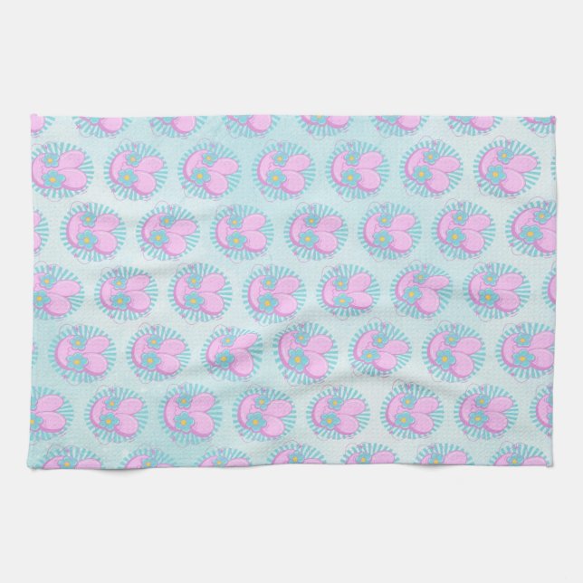 Linge De Cuisine Lapin (Horizontal)