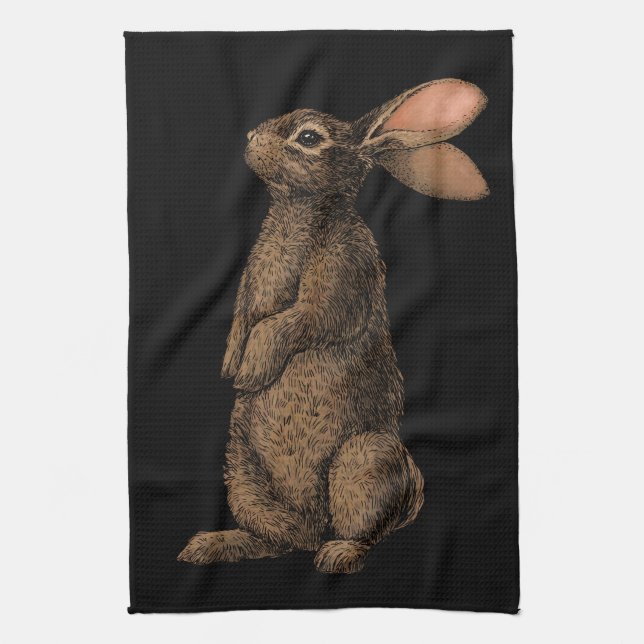 Linge De Cuisine Lapin (Vertical)
