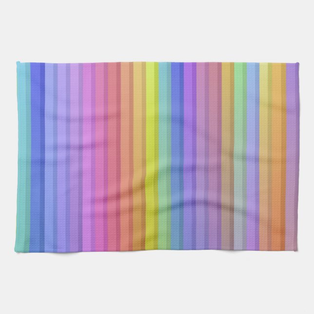 Linge De Cuisine L'arc-en-ciel barre l'arrière - plan (Horizontal)