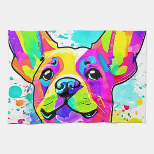 Linge De Cuisine L'art chiot franco-bulgare