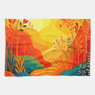 Linge De Cuisine L'art paysager d'automne