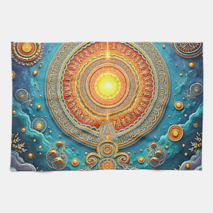 Linge De Cuisine L'art spirituel Mandala