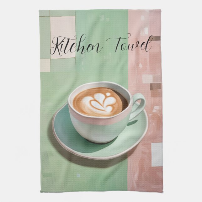Linge De Cuisine Latte Pastel (Vertical)