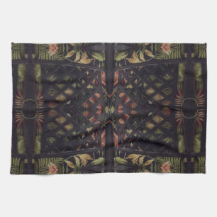 Linge De Cuisine Latticework tropical