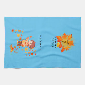 Linge De Cuisine L'automne laisse s'amuser