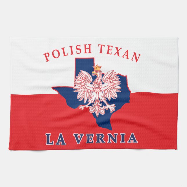 Linge De Cuisine LaVernia Polonaise Texan (Horizontal)