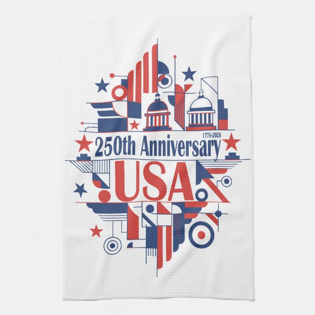Linge De Cuisine le 250e anniversaire de l'Amérique (Vertical)