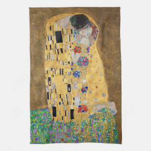Linge De Cuisine Le baiser de Gustav Klimt