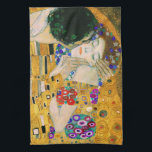 Linge De Cuisine Le Baiser de Gustav Klimt<br><div class="desc">The Kiss by Gustav Klimt,  1907</div>