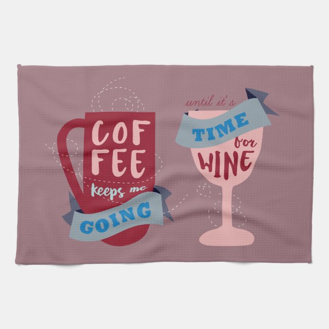 Linge De Cuisine Le Café M'Emmène (Horizontal)