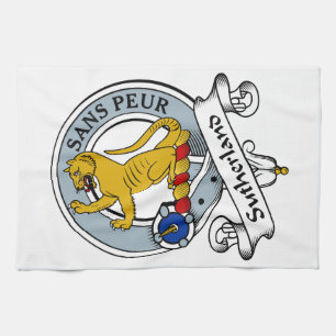 Linge De Cuisine Le clan de Sutherland Badge