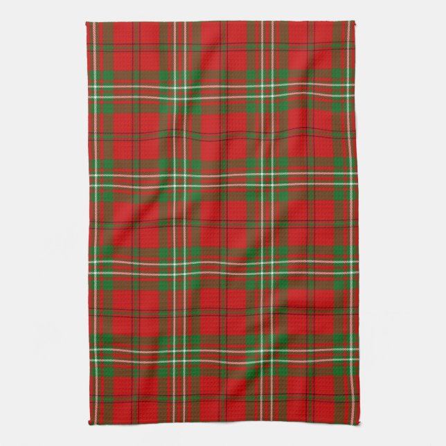 Linge De Cuisine Le Clan écossais Scott Tartan Plaid (Vertical)