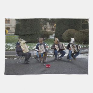 Linge De Cuisine Le concert d'animaux