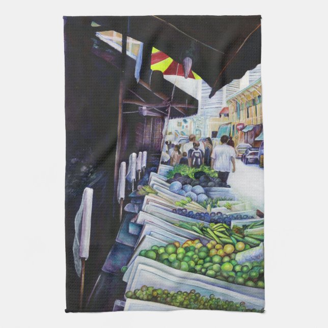 Linge De Cuisine Le côté léger de Lavender Street, Singapour (Vertical)