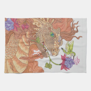 Linge De Cuisine Le dragon des trésors de la nature