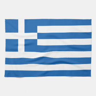Linge De Cuisine Le drapeau de la Grèce