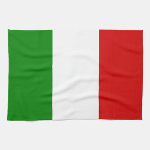Linge De Cuisine Le drapeau de l'Italie