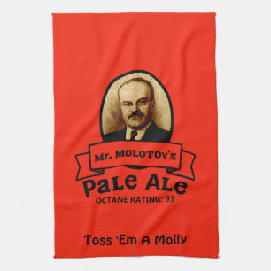 Linge De Cuisine Le Étiquette Pale Ale de M. Molotov