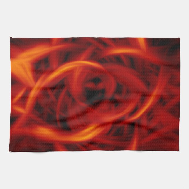 Linge De Cuisine Le feu de tunnel (Horizontal)