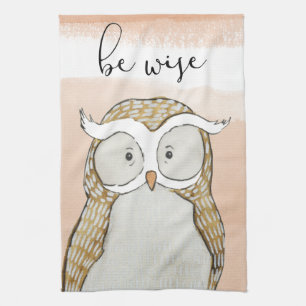 Linge De Cuisine Le hibou de Cuddlies soit sage