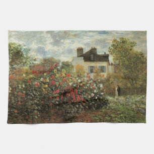 Linge De Cuisine Le Jardin de Monet à Argenteuil de Claude Monet