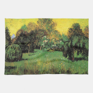 Linge De Cuisine Le jardin des poètes par Vincent van Gogh.