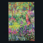 Linge De Cuisine Le jardin d'Iris à Giverny par Claude Monet<br><div class="desc">S'il vous plaît visitez mon magasin pour un design plus intéressant et plus de choix de couleurs. => zazzle.com/iwheels*</div>