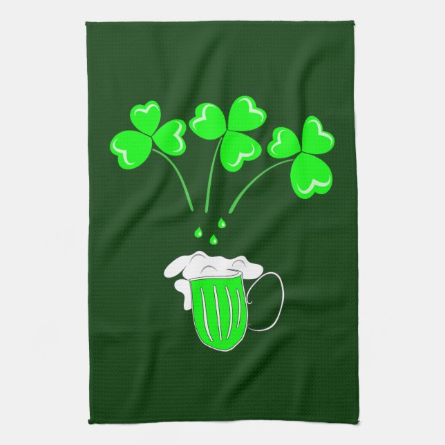 Linge De Cuisine Le jour de St Patrick le secret de la coutume de (Vertical)