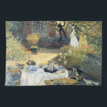 Linge De Cuisine Le Luncheon Claude Monet<br><div class="desc">Le déjeuner. Claude Monet. Reproduction d'oeuvres d'art célèbres dans le domaine public.</div>