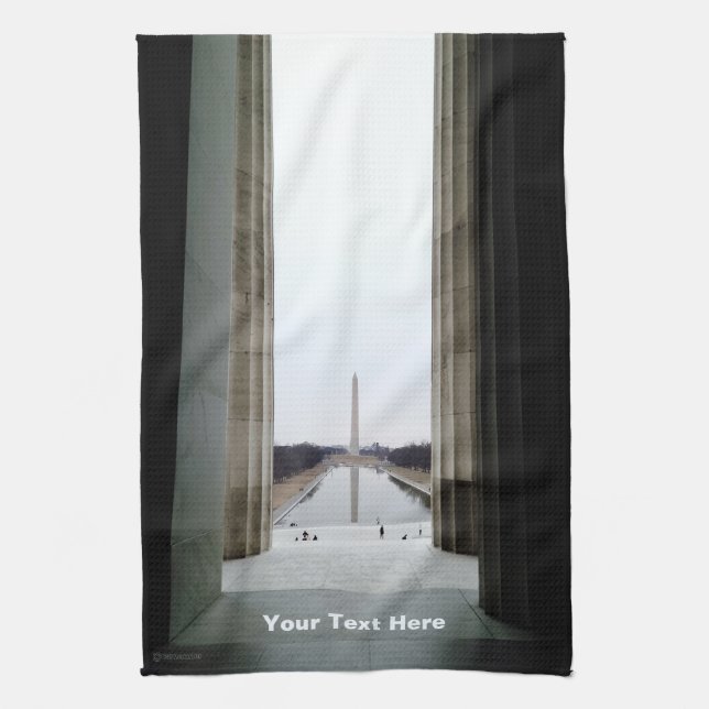 Linge De Cuisine Le Monument de Washington (Vertical)