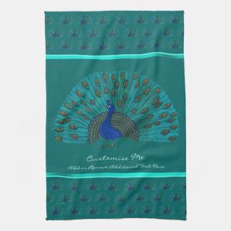 Linge De Cuisine Le paon
