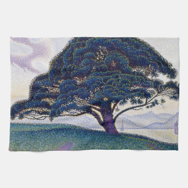 Linge De Cuisine Le pin Bonaventure - Paul Signac (Horizontal)