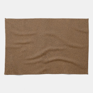 Linge De Cuisine Le regard confortablement de la texture Brown de