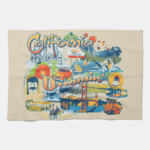 Linge De Cuisine Le rêve de Californie