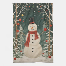 Le rêve hivernal de Snowman