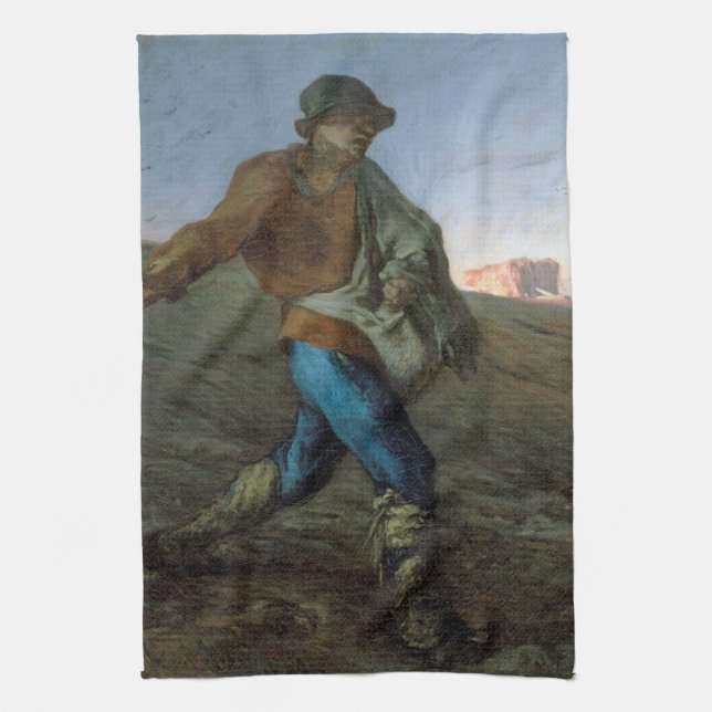 Linge De Cuisine Le Semeur, Jean-François Millet (Vertical)